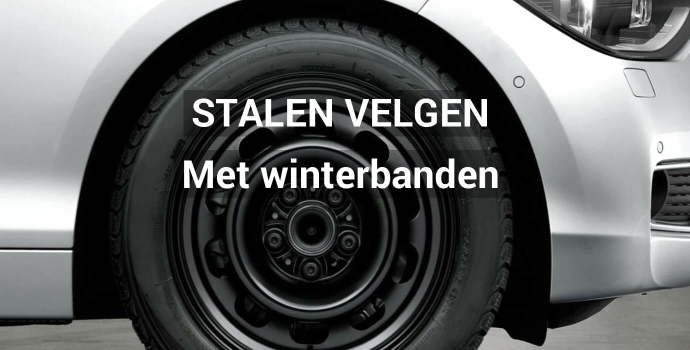 stalen velgen met winterbanden